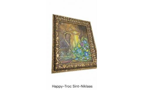 PEINTURE FLEUR DEDICACE