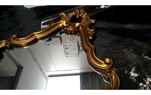 MIROIR, , CADRE DORE STYLE LOUIS XV