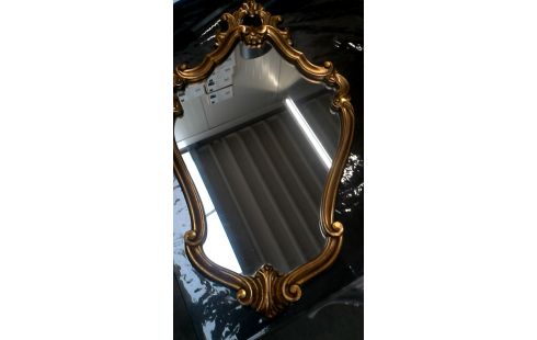 MIROIR, , CADRE DORE STYLE LOUIS XV