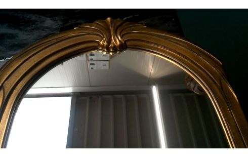 MIROIR, , CADRE DORE STYLE ART NOUVEAU
