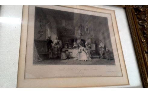 GRAVURE KADER VERGULD GREAT HALL