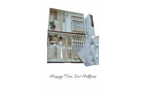 COUVERT ARGENTE ART DECO.