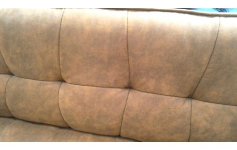 BUTACA. 2 PLAZAS PARDO MICROFIBRA