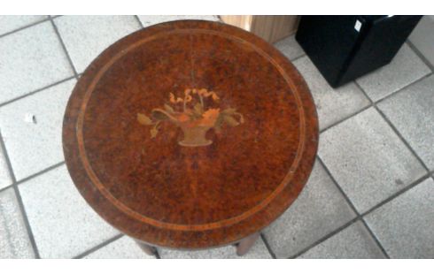 BEISTELLTISCH, , INTARSIE