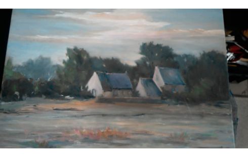 HUILE SUR TOILE L'UNE