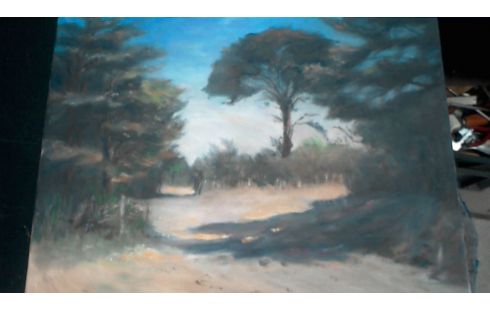 HUILE SUR TOILE L'UNE