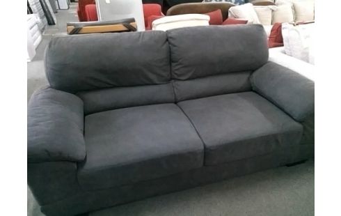 CANAPE 2P GRIS FONCE