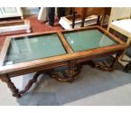 TABLE BASSE BOIS ET VERRE