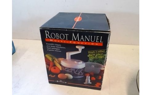 ROBOT MENAGER MANUEL MULTIFONCTION