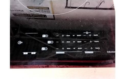 PLAQUE INDUCTION SAUTER AMPLITUDE 4000W