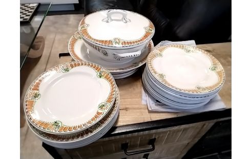 SERVICE Vaisselle longwy