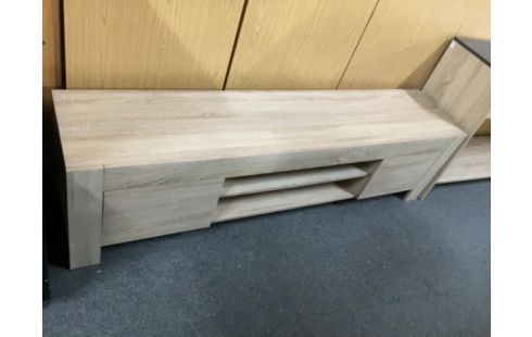 MEUBLE BAS 2P COLORIS HÊTRE