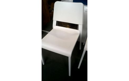 2 STÜHLE IKEA WEISS