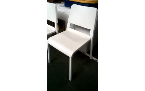 2 STÜHLE IKEA WEISS