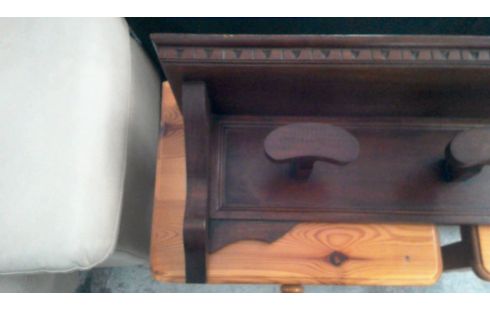 PORTE MANTEAUX  BOIS  MASSIF