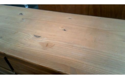 BUFFET BAS PIN 3 PORTES / 3 TIROIRS