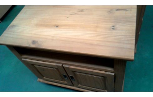 MEUBLE D'APPOINT PIN 2 PORTES