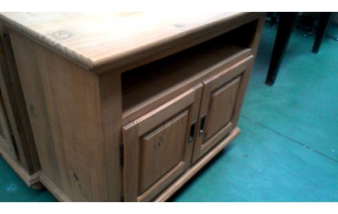 MEUBLE D'APPOINT PIN 2 PORTES