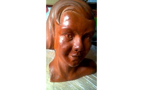 BUSTE TERRA COTTA FILLE