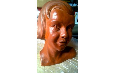 BUSTE TERRA COTTA FILLE
