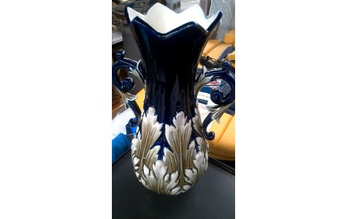 JARRÓN AZUL MET VERDE