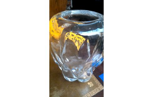 JARRÓN CRISTAL SIN AZOGUE