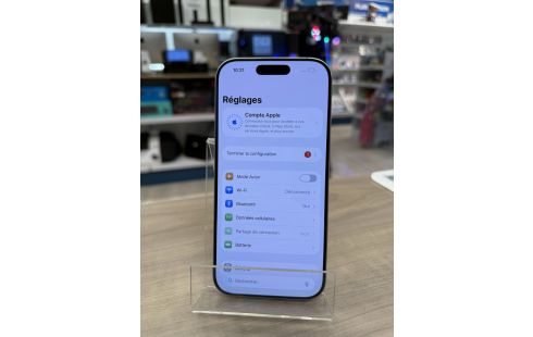 iPhone 16 Pro 128Go Titane Bat 98%