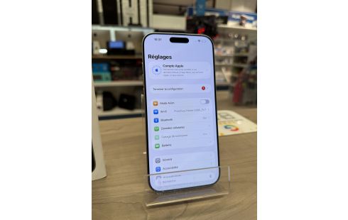 iPhone 16 Pro Max Blanc Bat 93%