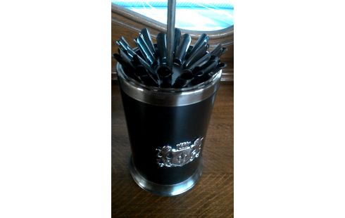 CAJA DE MÚSICA NEGRO IMITACIÓN CUERO