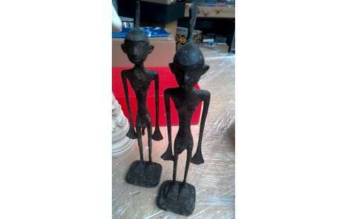 STATUE HOMME BRONZE L UNITE