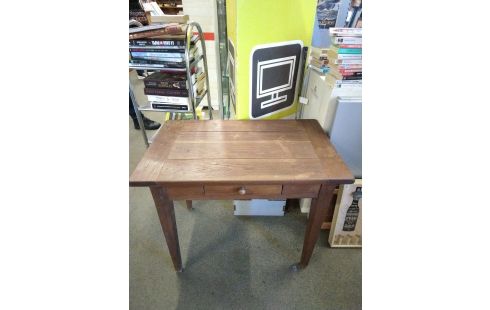 TABLE CHENE 1 TIROIR