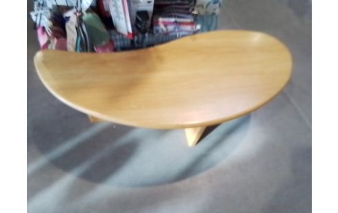 TABLE BASSE BOIS FORME GOUTTE