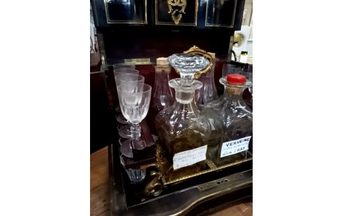 CAVE A LIQUEUR NAPOLÉON III  + CLEF