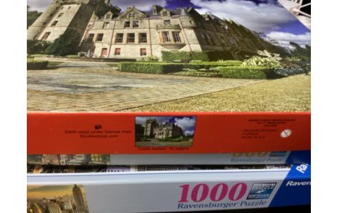 PUZZLE CHÂTEAU 1000 pièces