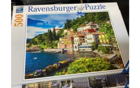 PUZZLE MAISON DEVANT LA MER 500