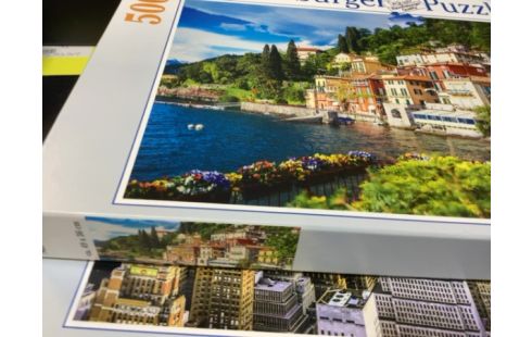 PUZZLE MAISON DEVANT LA MER 500