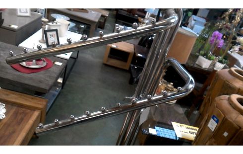 PORTEMANTEAU PERROQUET CHROME, , MOBILE