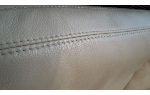 SESSEL 1 2 PLÄTZE LEDER BEIGE