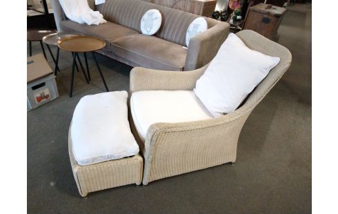 FAUTEUIL + REPOSE PIED