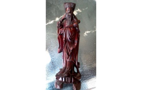 STATUE, , BOIS CHINOIS