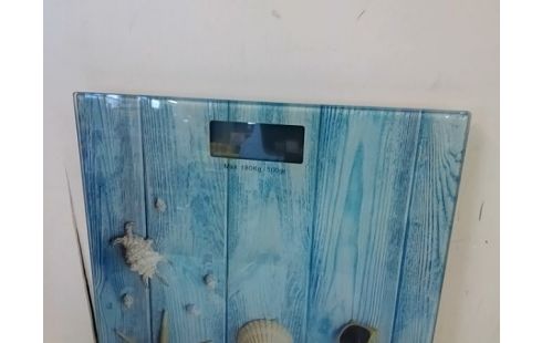 PESE PERSONNE MOTIF COQUILLAGES