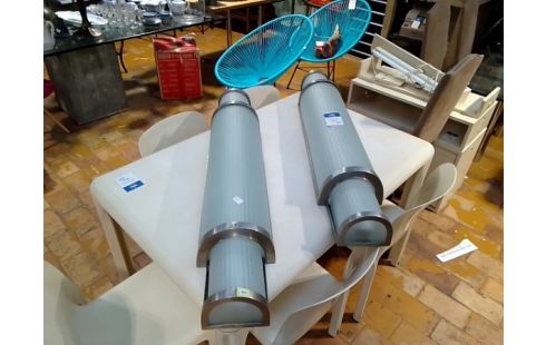 PAIRE D APPLIQUE MURALE STYLE ART DECO EN L'ETAT 115CM HAUT