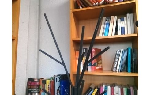 PORTE MANTEAU METAL NOIR