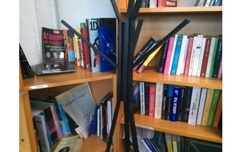 PORTE MANTEAU METAL NOIR