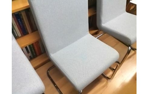 CHAISE TISSU GRIS PERENE