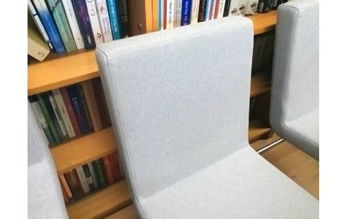 CHAISE TISSU GRIS PERENE