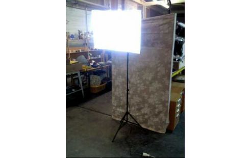 FOTOSTUD.LEUCHT. 2-SET <HOMELUX> STATIV GLÜHB.