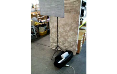 FOTOSTUD.LEUCHT. 2-SET <HOMELUX> STATIV GLÜHB.