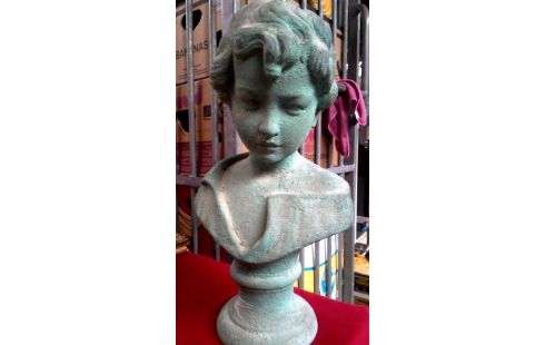 BUSTE ENFANT VERTE CIMENT