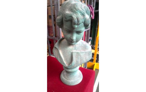 BUSTE ENFANT VERTE CIMENT